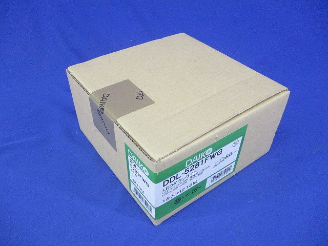 LEDダウンライ 色温度切替 3500K 2700K DDL-5281FWG