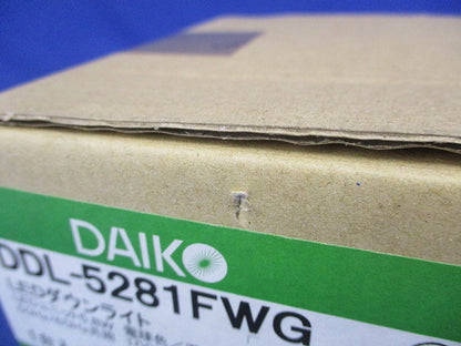 LEDダウンライ 色温度切替 3500K 2700K DDL-5281FWG