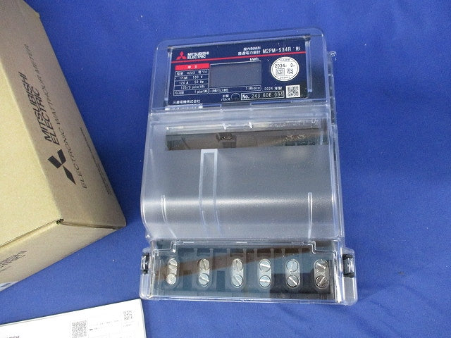 電子式電力量計1P3W100V120A50Hz M2PM-S34R