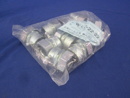 厚鋼用ネジなしパイプコネクタ(10個入) W-LC-22-22