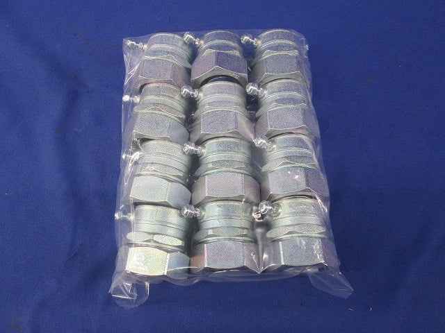 厚鋼用ネジなしパイプコネクタ(12個入) W-LC-22-22