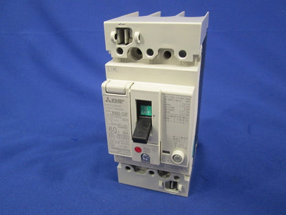 漏電遮断器60A 高調波・サージ対応形(キズ・汚れ有) NV63-CVF