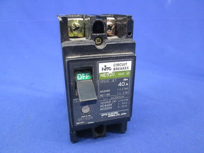 サーキットブレーカ 2P2E40A NE52C