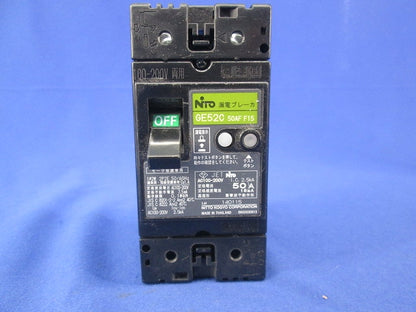 漏電ブレーカ2P2E50A GE52C