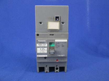 サーキットブレーカ 3P125A(ジャンク品) BBW-150S BBW3125SK