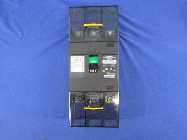 漏電遮断器3P3E200A(盤取り外し品) GB-223EA