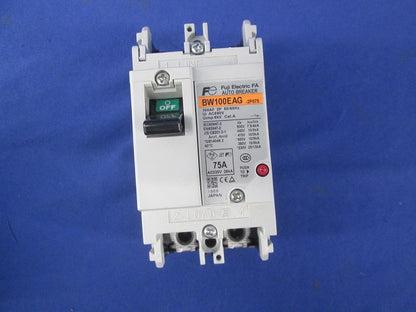 一般配線用 オートブレーカ2P75A BW100EAG