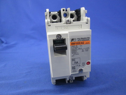 一般配線用 オートブレーカ2P75A BW100EAG