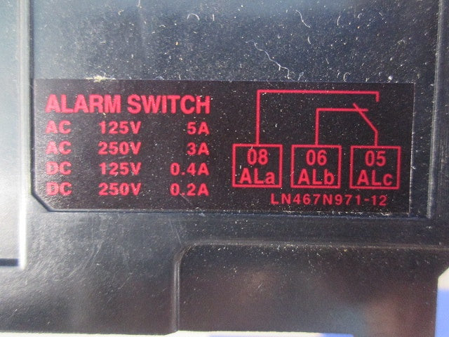 ノーヒューズ遮断器2P10A(アラームスイッチ付) NF63-SV