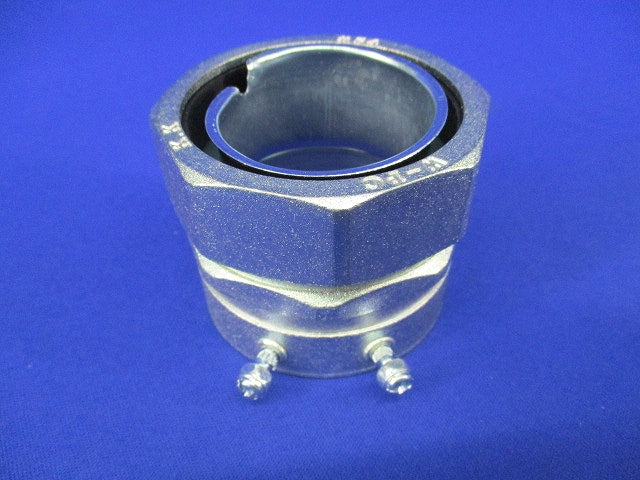 厚鋼用ネジ無しパイプコネクタ(2個入) W-LC-54-54