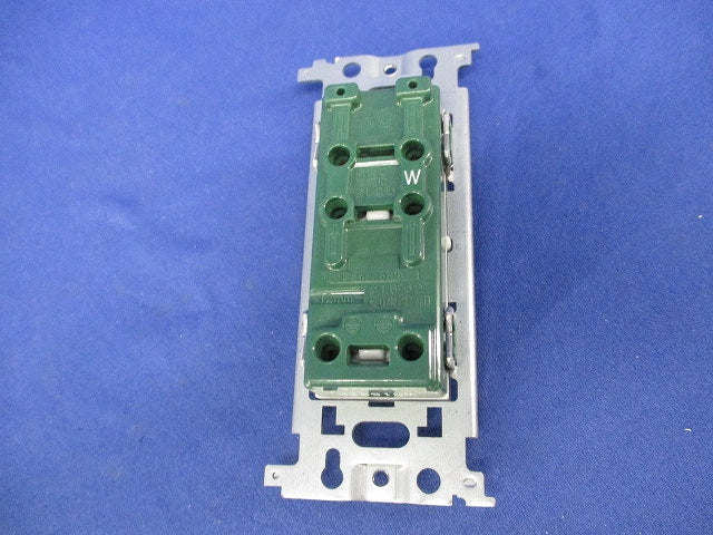 埋込アースターミナル付ダブルコンセント(5個入) WN1532K