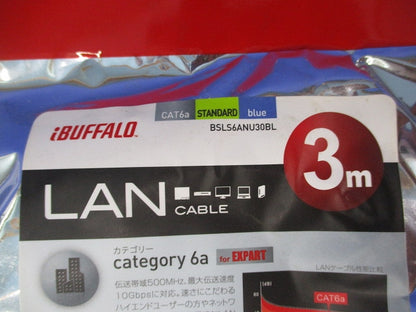 LANケーブル(新品未開封) BSLS6ANU30BL