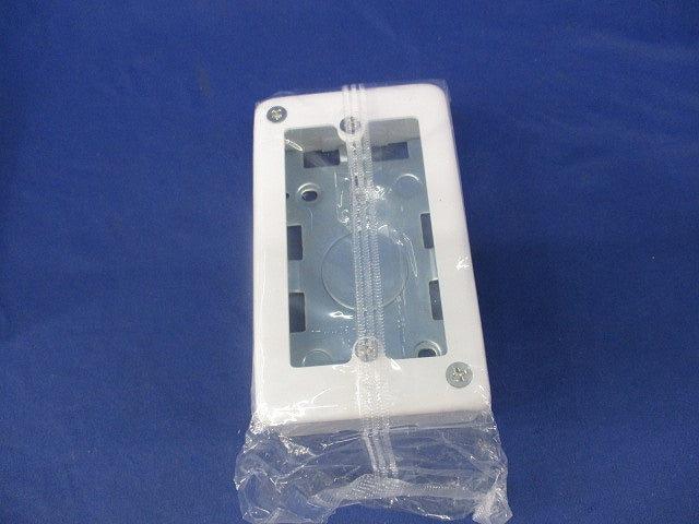 A型1コ用スイッチボックス(2個入)(ホワイト)(新品未開封) DZA161W