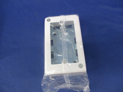 A型1コ用スイッチボックス(2個入)(ホワイト)(新品未開封) DZA161W