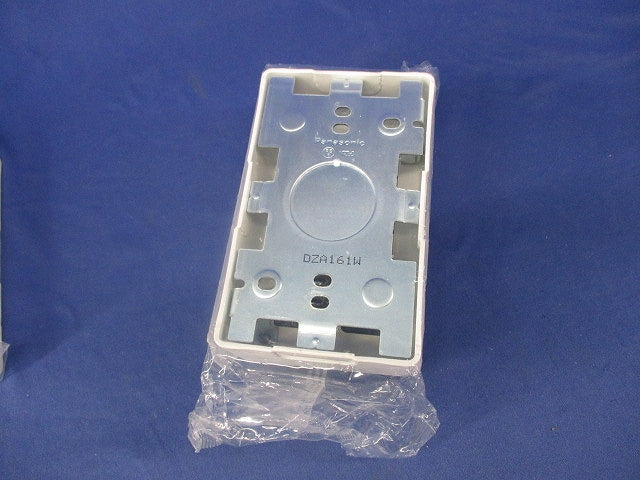 A型1コ用スイッチボックス(2個入)(ホワイト)(新品未開封) DZA161W
