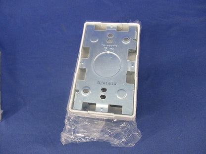 A型1コ用スイッチボックス(2個入)(ホワイト)(新品未開封) DZA161W