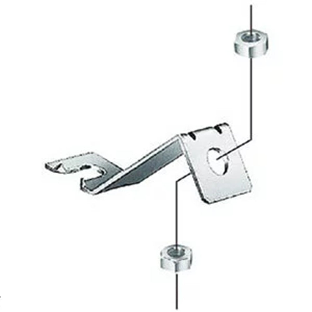 吊りボルト振れ止め金具 片側用 １０個入 DLEF3-10