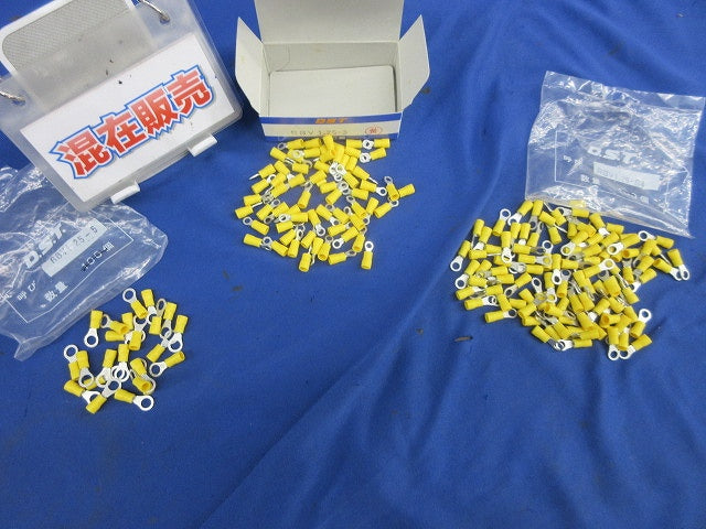 絶縁被覆付圧着端子 140個以上 RBV1.25-S4他