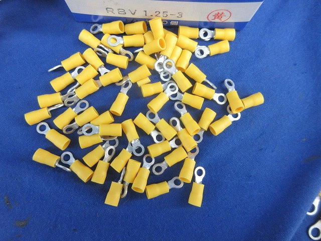 絶縁被覆付圧着端子 140個以上 RBV1.25-S4他