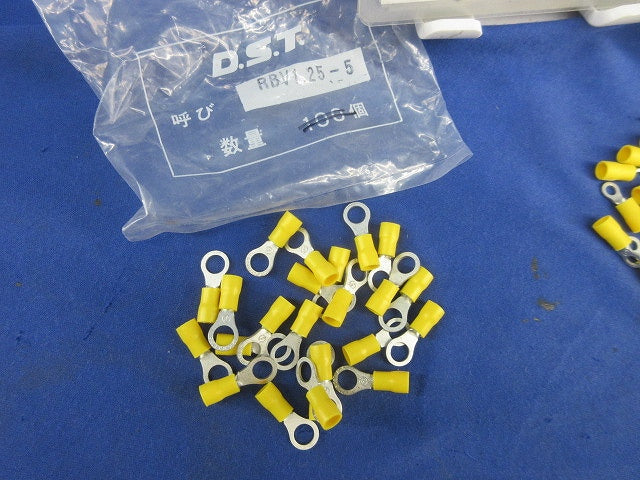 絶縁被覆付圧着端子 140個以上 RBV1.25-S4他