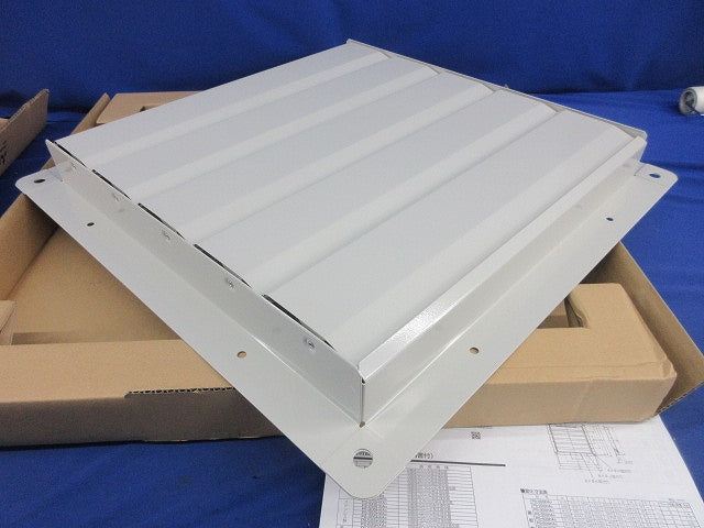 有圧換気扇用風圧式鋼板製シャッター PS-50SHA3