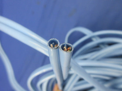 スーパーコイル LANケーブル25m(薄青) D-TPCC5 0.5mm×8P