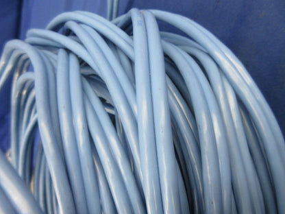 スーパーコイル LANケーブル25m(薄青) D-TPCC5 0.5mm×8P