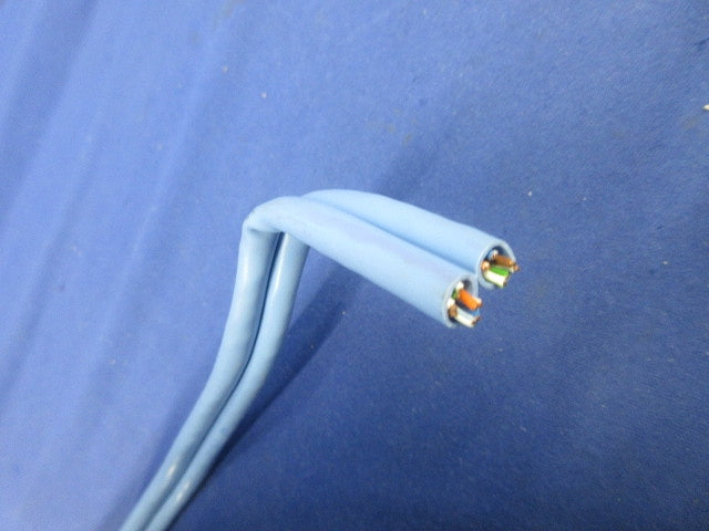 スーパーコイル LANケーブル25m(薄青) D-TPCC5 0.5mm×8P