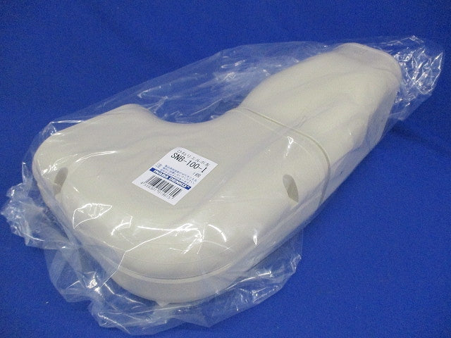 スリムダクトSD 配管化粧カバー 左ひねりタイプ 一般用 100サイズ アイボリー SNB-100-I