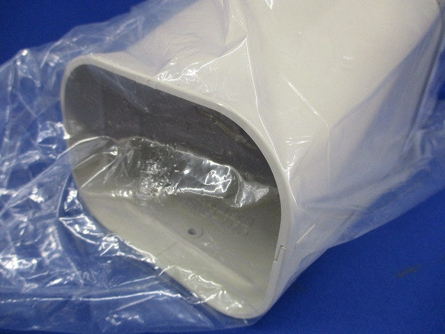 スリムダクトSD 配管化粧カバー 左ひねりタイプ 一般用 100サイズ アイボリー SNB-100-I