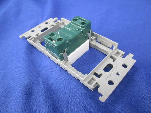 埋込シングルコンセント(取付枠付)(10セット入) WN1001SW