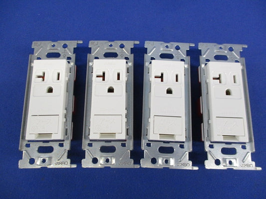 埋込アースターミナル付接地コンセント(4個入) JEC-BN-ITGE