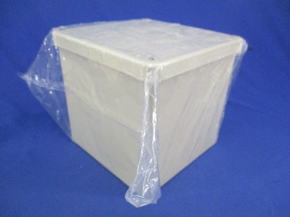 プルボックス(VE)(カブセ蓋)(アイボリー) 200×200×200