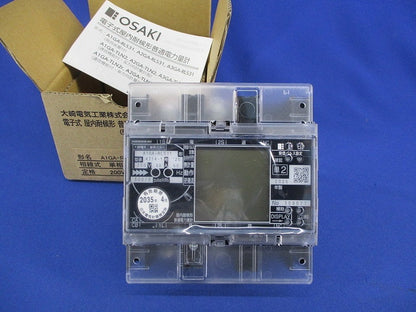 電子式 屋内耐候形 普通電力量計 A1GA-RLS31