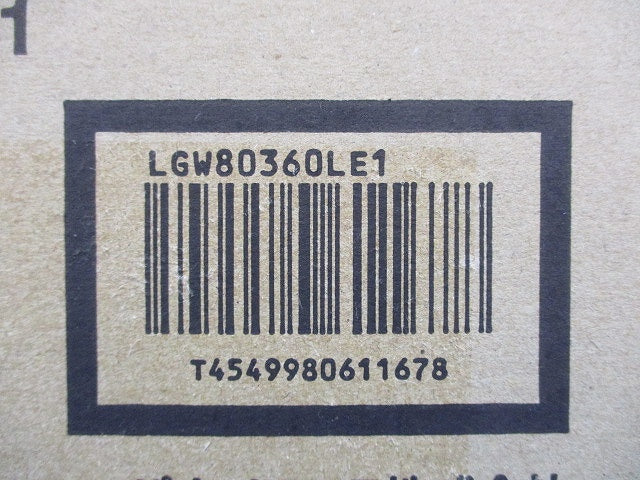 LEDポーチライト 2700ｋ 非調光 電源内蔵 LGW80360LE1