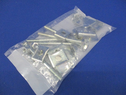 HB吊り金具用補強金具 みぞ形鋼用 75×40 電気亜鉛めっき 5個入 HBRC75-05