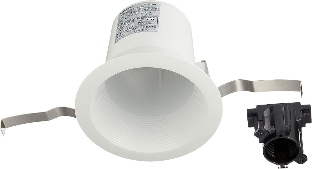 LEDダウンライト 埋込穴φ100 ランプ別売 ホワイトつや消し仕上 NNN61512WK