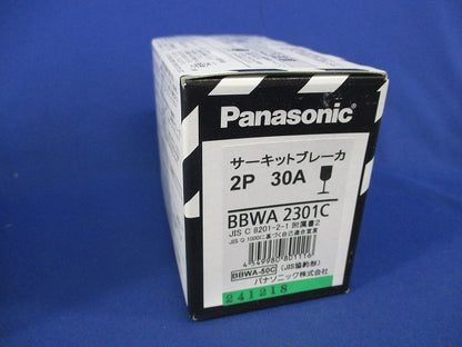 サーキットブレーカ 2P30A BBWA2301C2P30A