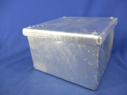 プルボックス (亜鉛メッキ)(カブセ蓋) 150×150×100