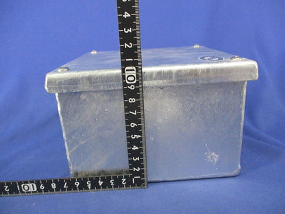 プルボックス (亜鉛メッキ)(カブセ蓋) 150×150×100