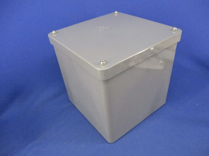 プルボックス(VE)(カブセ蓋)(グレー) 200×200×200