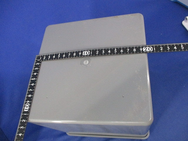 プルボックス(VE)(カブセ蓋)(グレー) 200×200×200