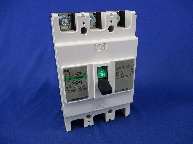 ノーヒューズブレーカ 3P200A(テプラ有) NB223E-200