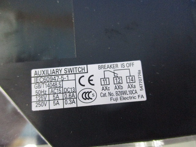 ノンオートスイッチ3P50A BW50SAS