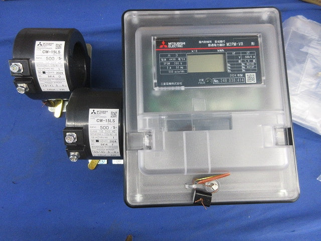 電子式電力量計3P3W200V5A50Hz M2PM-VR