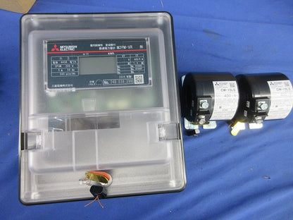 電子式電力量計3P3W200V5A50Hz(撮影のため開梱) M2PM-VR