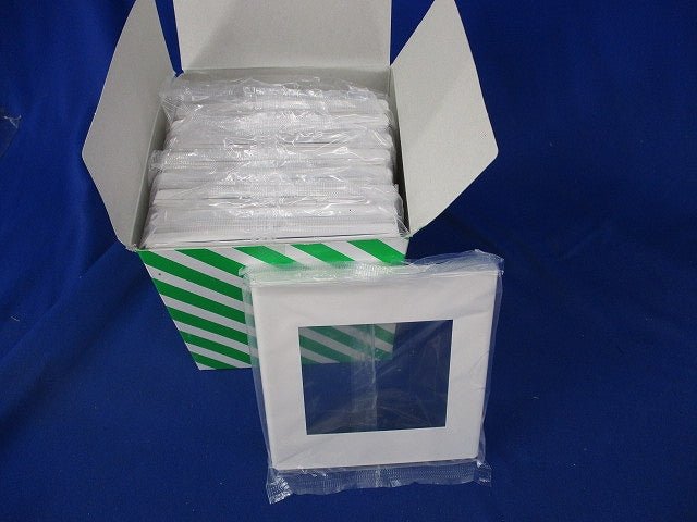 コンセントプレート2連接穴用(9個入)(ホワイト) WTF8500W