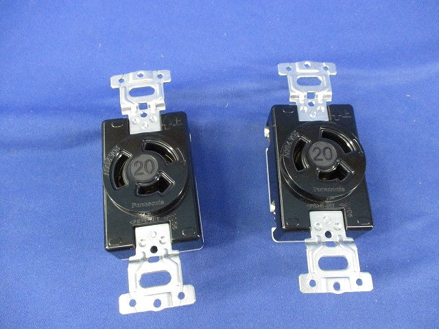 埋込アース付ダブルコンセント(2個入) WF2320K