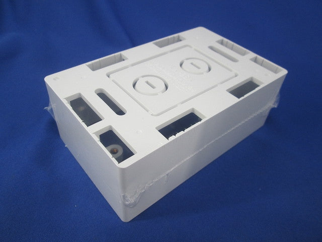 モール用スイッチボックス(6個入)(カベ白) MSB-1YW