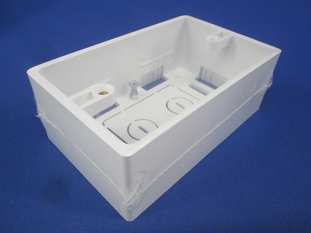モール用スイッチボックス(4個入)(カベ白) MSB-1YW